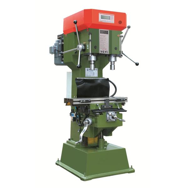 Vertical Double Spindles Hand Radial Drilling And Tapping Machine With PLC