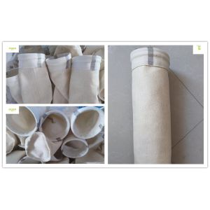 PTFE Membrane Dust Collector Polyester Nomex Filter Bag For Gas Purification