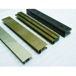 China 2MM T6 6005 Electrophoresis Anodized Aluminum Extrusions on sale