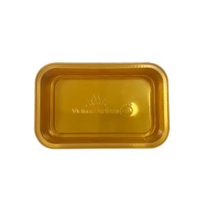 Color Smooth Wall Disposable Aluminum Foil Container for Baking Take Away Food