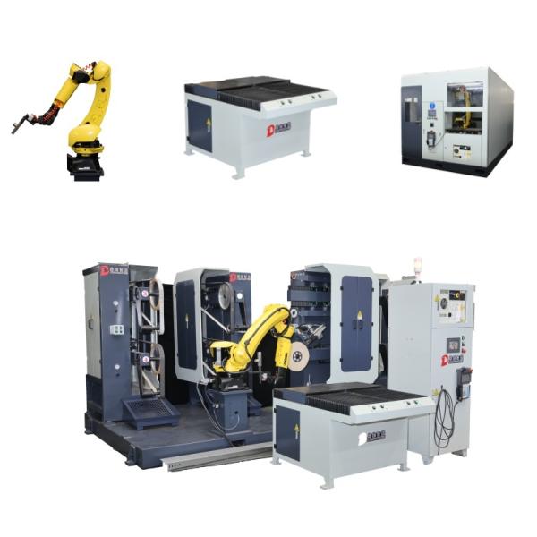 Fully Automatic Robot Grinding Polishing Machine for Metal Shells Motor Engine