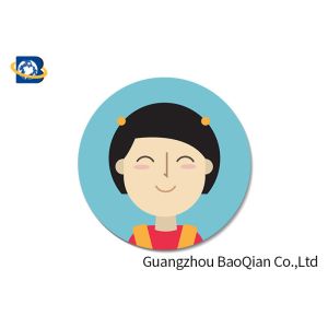 Printed Custom Lenticular Cards , 3D Lenticular Stickers Kids Room / Wall