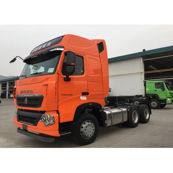 SINOTRUK HOWO T7H MAN Engine Tractor Truck 6X4 Euro 3 / 4 440 HP ZZ4257V324HD1B