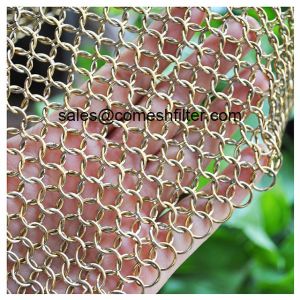 Stainless Steel Ring 12mm Decorative Wire Mesh