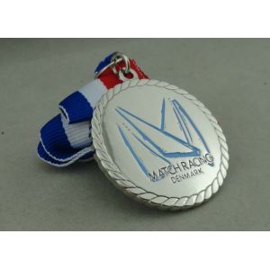 Iron Stamped Die Stamping Awards Ribbon Medals 3.0 mm Thickness Photo Etching