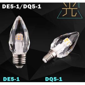 LED Candle Lamp led bulb led light E27 E14 crystal material