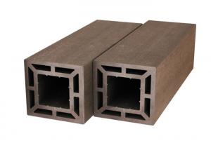 Quality Portable Outdoor Composite Deck Railing Systems , Outdoor PVC / PE Deck Railing for sale