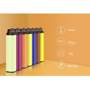 6ml 1000 Puffs Disposable Electronic Cigarette 950mAh With Various Taste