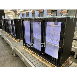 Undercounter Back Bar Coolers With Glass Door