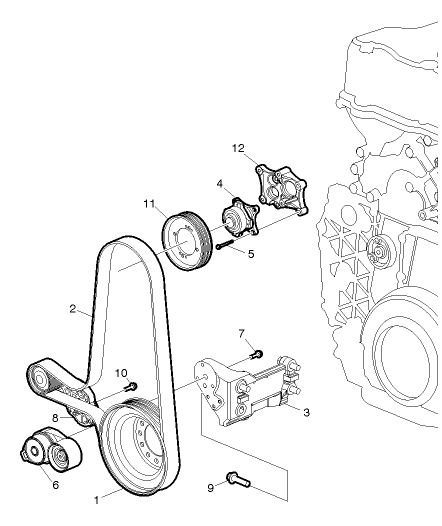 VOE21479276 21479276 Belt Tensioner Excavator Spare Parts Fitting For D13 EC480D HR EC350E L EC380D