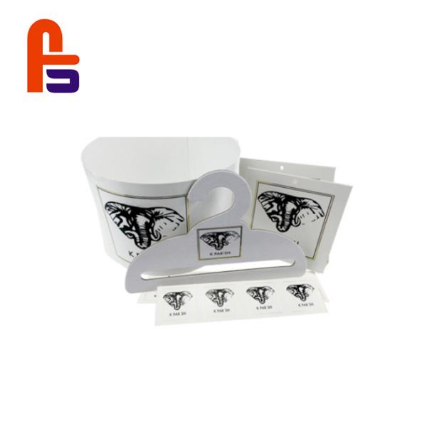 Buy Environmental Cheap Screen Printing Designed Custom Cardboard Hangers at wholesale prices