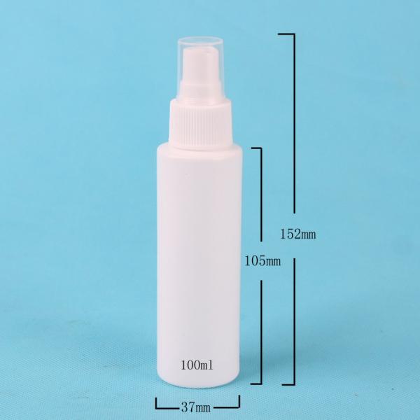 100ml HDPE Cosmetic Packaging 24 410 Cap Sprayer Bottle