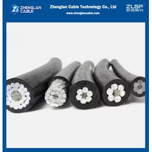 0.6/1kv Overhead Insulated Cable AAC/XLPE+AAAC/XLPE Low Medium Voltage Twisted