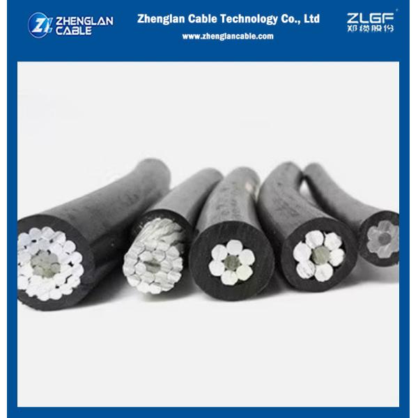 0.6/1kv Overhead Insulated Cable AAC/XLPE+AAAC/XLPE Low Medium Voltage Twisted