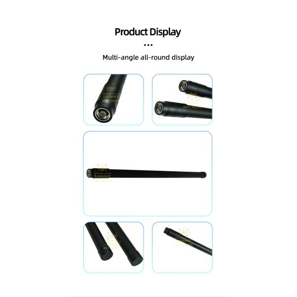 Outdoor Waterproof Fiberglass Anti Drone Antenna N/F Input Connector 35mm Diameter