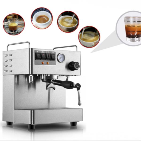 Italian Pump Household Espresso Machine Semi Automatic Home Professional Coffee Machine