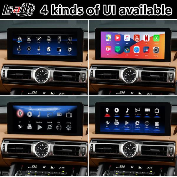 Lsailt Android Video Interface for Lexus IS 300h 500 300 350 F Sport 2020-2023 With Carplay