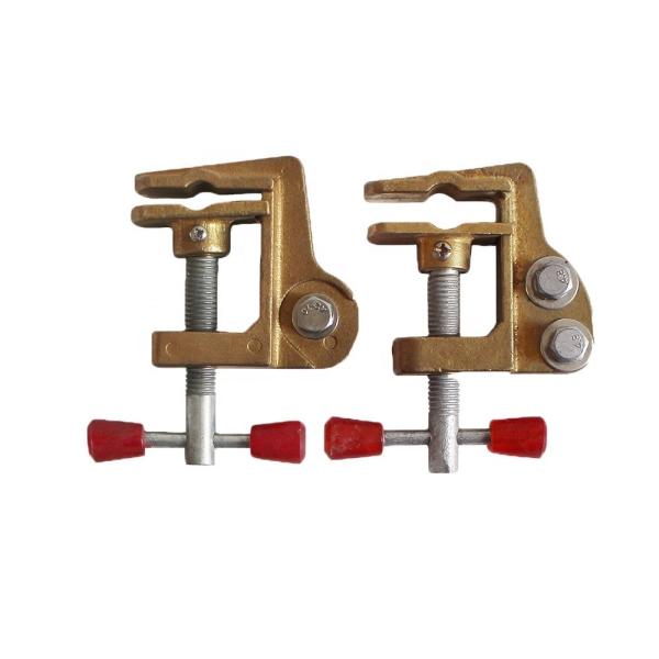 Buy High Voltage Copper Grounding Clamps / Aluminum Grounding Clamps at wholesale prices