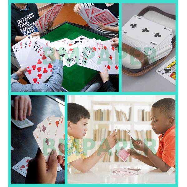 250gsm Double Side Coated White Paper For Making Playing Cards 29 x 20inches
