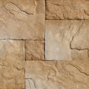 China Castle Ledge Slate Exterior Embossed Red Artificial White Exterior Faux Stone Aggregate Brick Decorative Wall Panels on sale