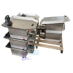 40-60pcs/Min Shrimp Cutting Machine Practical For Back Opening