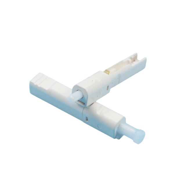 FTTH Fiber Optic Equipment Fast Connector SC Blue Embedded Type -40 85 Temperature