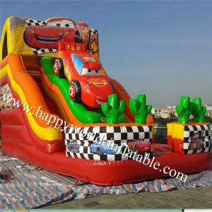 inflatable dry slide , inflatable car  slide , comercial kids slide
