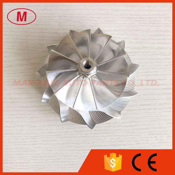 GTX4202 6418-4 75.83/102.75mm 11+0 blades racing turbocharger billet/milling/aluminum 2618 compressor wheel