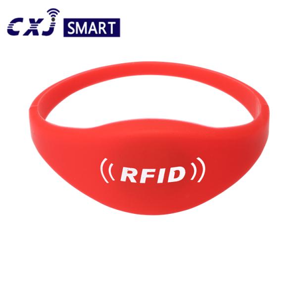 Rubber Silicone RFID NFC Bracelet Ultralight Ev1 NFC 213 OEM