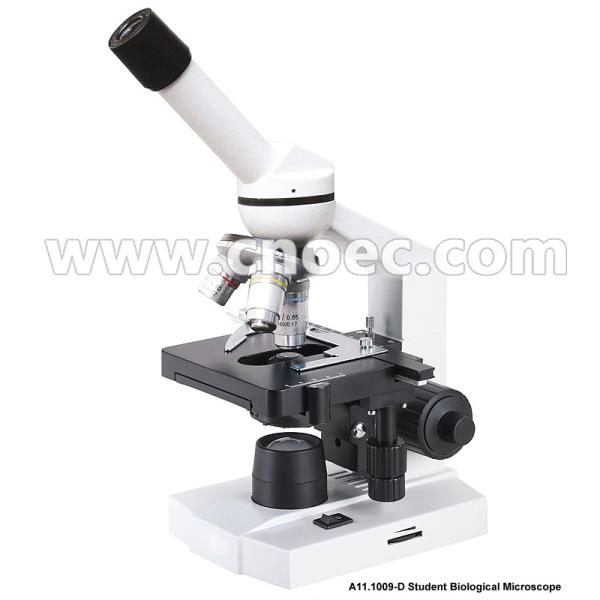 Buy Wide Field 1000X Biological Microscope LED Illumination A11.1009 at wholesale prices