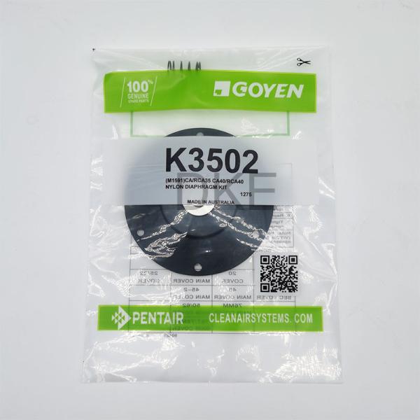 Buy Goyen Type Diaphragm Repair Kit K3502 M1591 CA/RCA35TCA/RCA40DD MM,Buna at wholesale prices