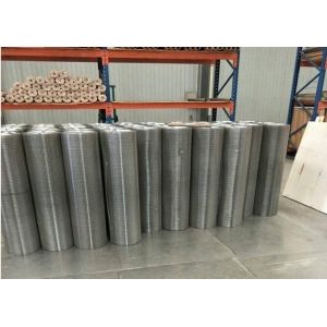 1/4" Opening Stainless Steel Welded Wire Mesh Rolls Hot Dipped Galvanized