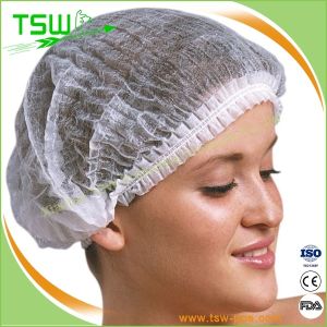 Oil Proof SMS Disposable Mob Cap For Restaurant