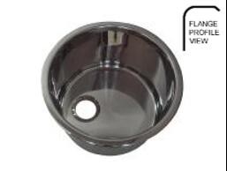 Buy CAN ROUND STAINLESS STEEL SINK & PLUG  boat marine at wholesale prices