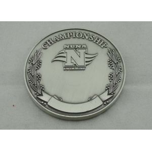 Silver Personalized Souvenir Coins Zinc Alloy