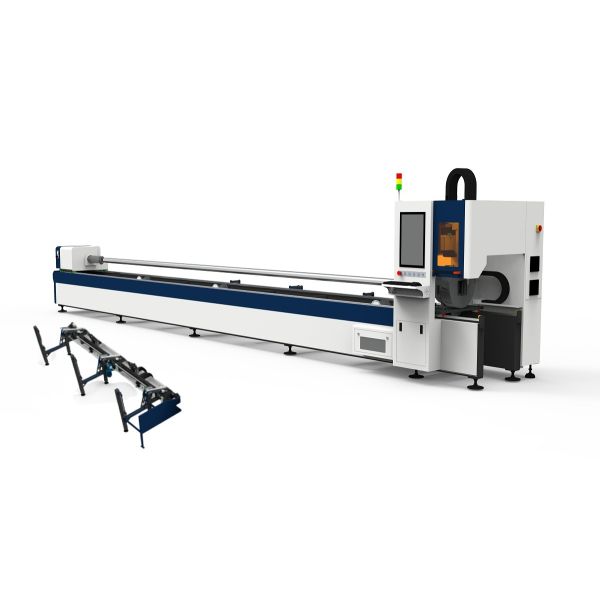 Automatic Obstacle Avoidance Tube Laser Cutting Machine Horizontally Mounted