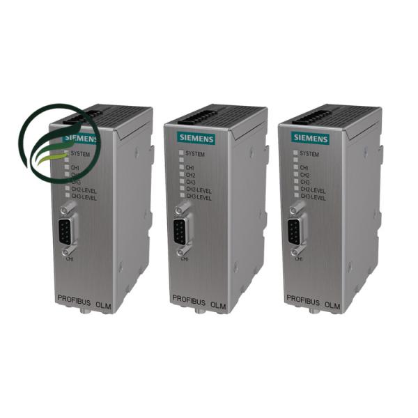 SIEMENS 6GK1503-3CC00 PROFIBUS OLM/G12-1300 V4.0 Fiber Optic Connection Module With 1 RS-485 And 2 Optical Waveguide Int