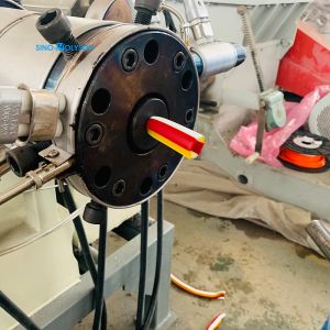 Quality 75 rpm Single Screw Extruder PLA Straw Making Machine 7.5kw for sale