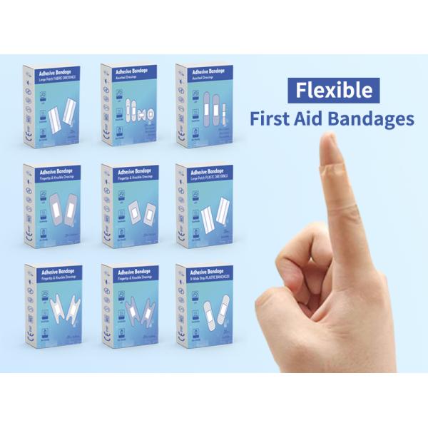 10*40mm Breathable PE Skincare Color Bandage Band Aids Product Type