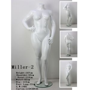 Factory Sale Fashion Woman Big Breast Female Fat Mannequin