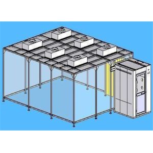 China Class 100000 Dust Free Softwall Clean Room With FFU on sale