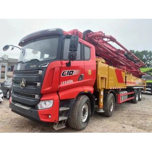 Affordable 60m Concrete Pump with High Productivity and Orange Color
