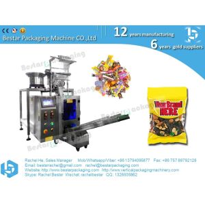 Gummy candy triangle sachet counting packing machine