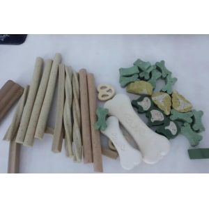 Stainless Steel 100KW Pet Chews Production Line For Dogs' Teeth