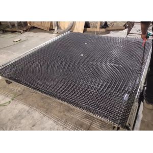 Stainless Steel Galvanized Metal Vibrating Screen Mesh Plain Weave