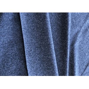 Brushed Melange Stretch Nylon Polyester Spandex Blend Fabric
