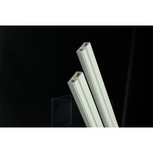 China Extruded PVC Plastic Strip Channel Profiles on sale