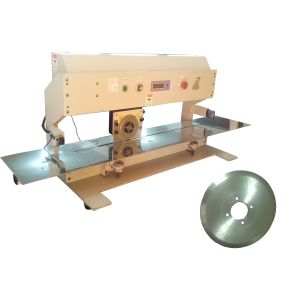 PCB Cutting Length 600mm Pcb Separator Machine with Calibration Blade Set