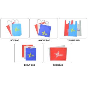 PLC Control Non Woven Box Bag Making Machine For Handle Reusable Bag