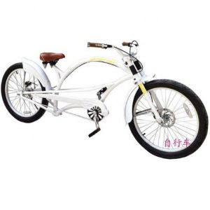 Aluminum Rim 24"x3.0 CE American Long Hi-Ten Steel Frame Chopper Beach Cruiser